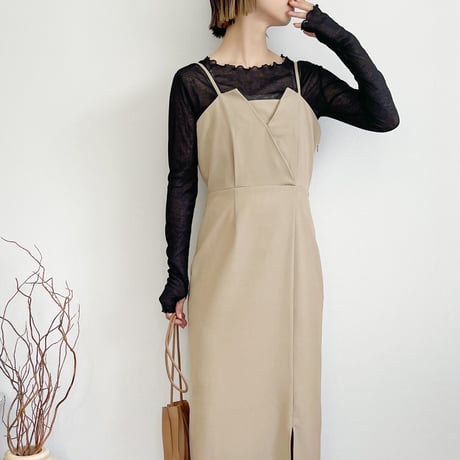 Tight OP & Sheer Tops Set