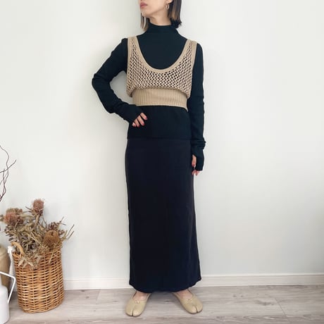 Rib Holed Pullover