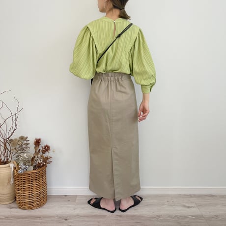 Striped Sleeve Volume BL