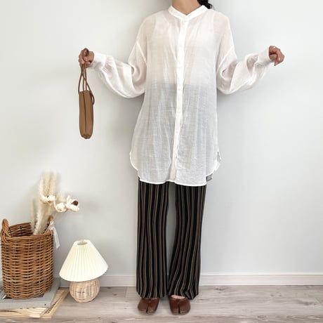 striped knit PT