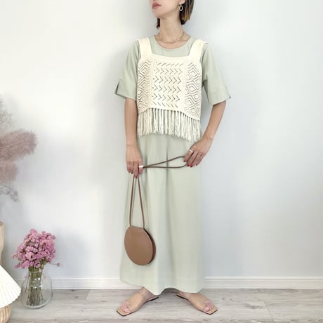 Fringe Bustier + OP Set