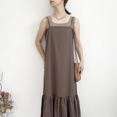 Linen Like Mermaid Cami OP