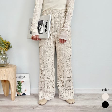 crochet knit PT | MëKLIM