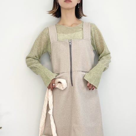 Melton Front Zip JumperSK