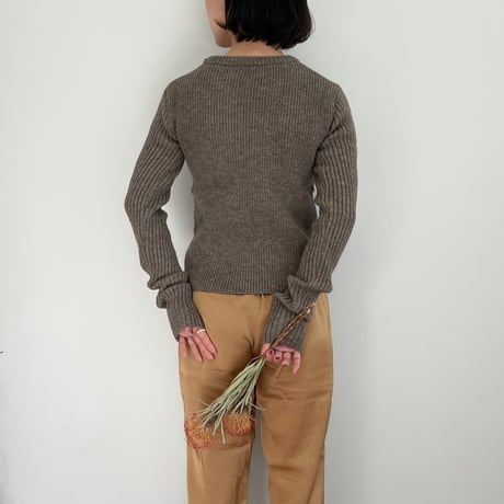 alpaca bustier docking pullover