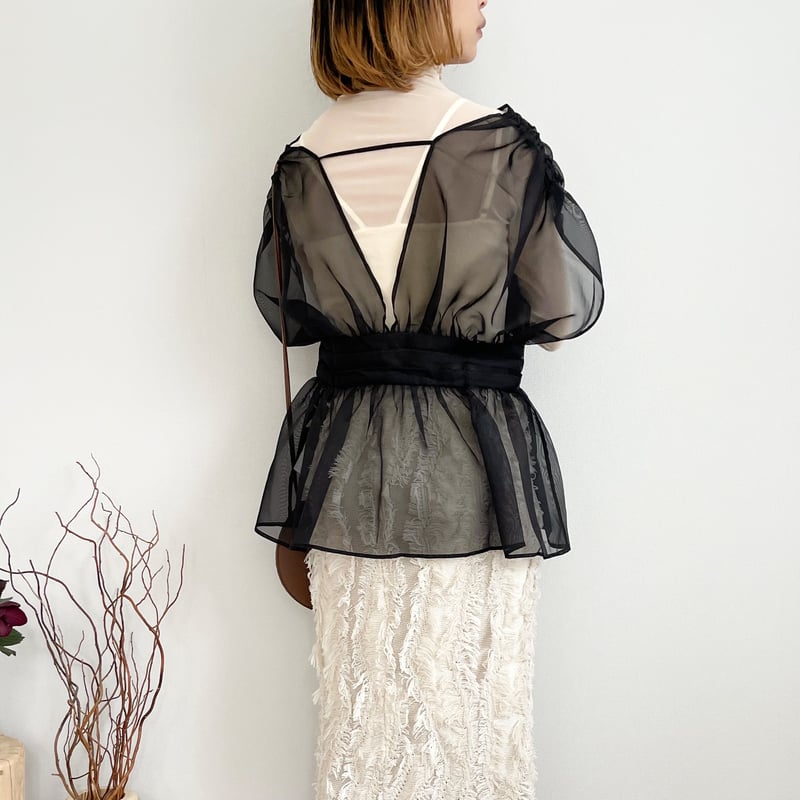 【限界値下げ】BIBIY CHLOE PEPURAMU BUSTIER ビスチェ Bibiy. CHLOE PEPURAMU TOP BLACK - メルカリ