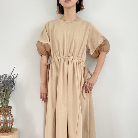 Sleeve Organdy Flared OP