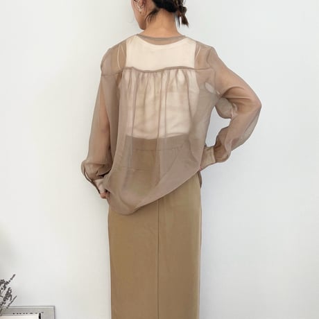 organdy layered BL