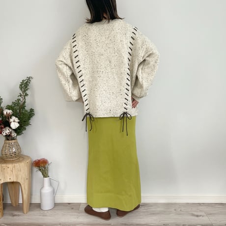 chocochip pattern knit