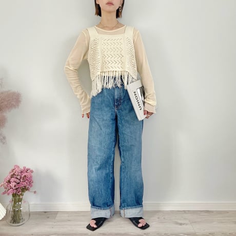 Fringe Bustier + OP Set