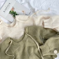 Tulle Docking 2WAY Knit