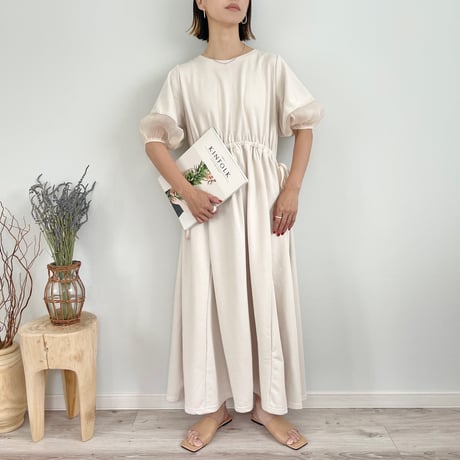 Sleeve Organdy Flared OP