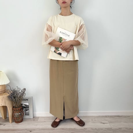 sheer volume sleeve TOPs
