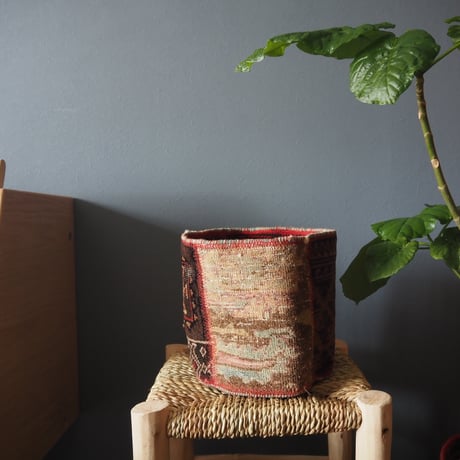 【VP052】 Afghan  Rug pot ⑤