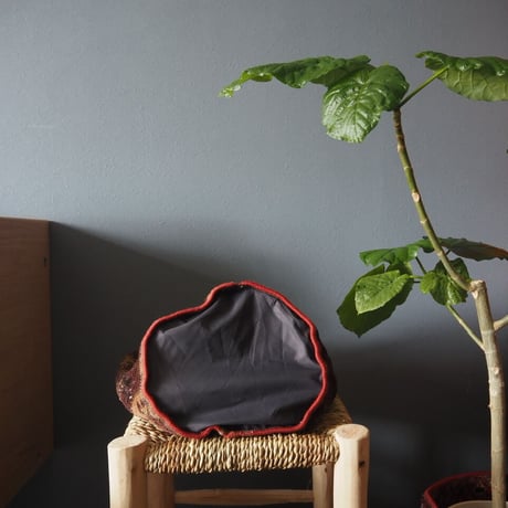 【VP051】 Afghan  Rug pot ③ベルクロ付き