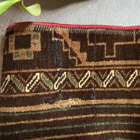 【VP051】 Afghan  Rug pot ②ベルクロ付き