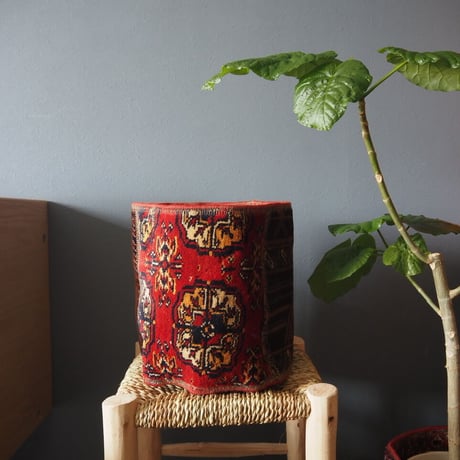 【VP050】 Afghan  Rug pot ③