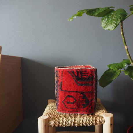 【VP052】 Afghan  Rug pot ⑤