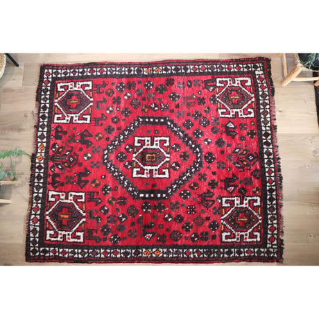 M様ご予約品【VR055】 Vintage Afghan Rug
