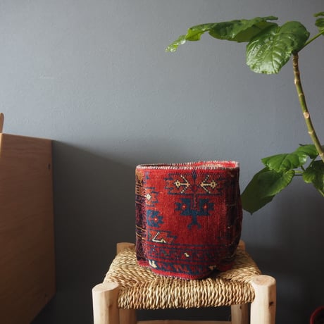 【VP052】 Afghan  Rug pot ⑥