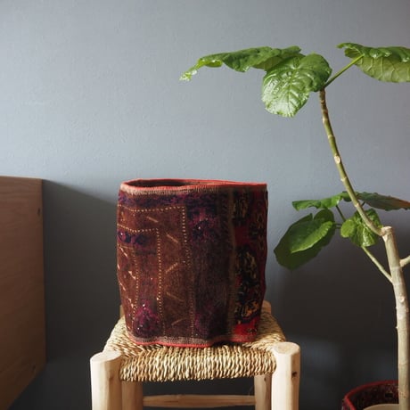 【VP050】 Afghan  Rug pot ③