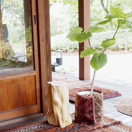 【VP050】 Afghan  Rug pot ④
