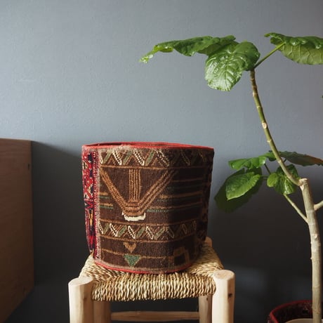 【VP050】 Afghan  Rug pot ④