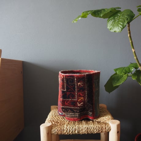 【VP052】 Afghan  Rug pot ⑥