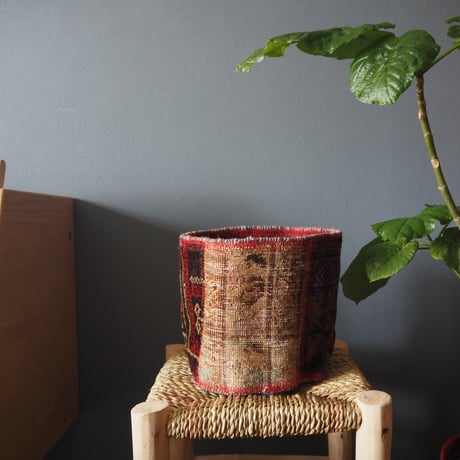 【VP052】 Afghan  Rug pot ⑤