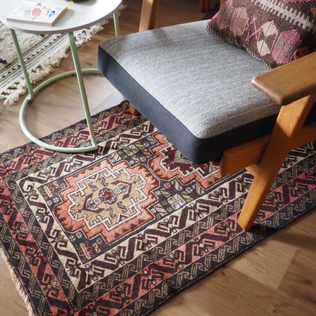 mさまご予約品 rug &cushion cover set