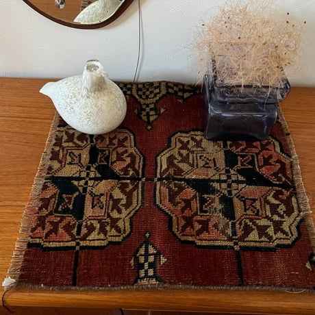 【VR319】 Vintage Turkmen rug