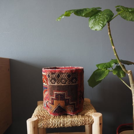 【VP052】 Afghan  Rug pot ③