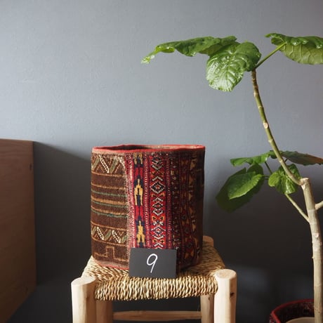 【VP050】 Afghan  Rug pot ③