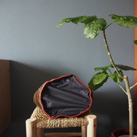 【VP051】 Afghan  Rug pot ②ベルクロ付き