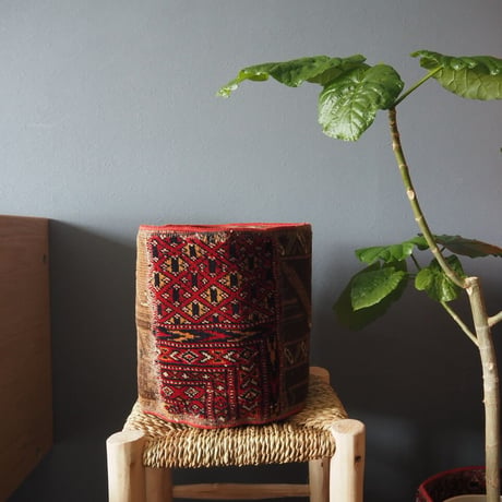 【VP050】 Afghan  Rug pot ④
