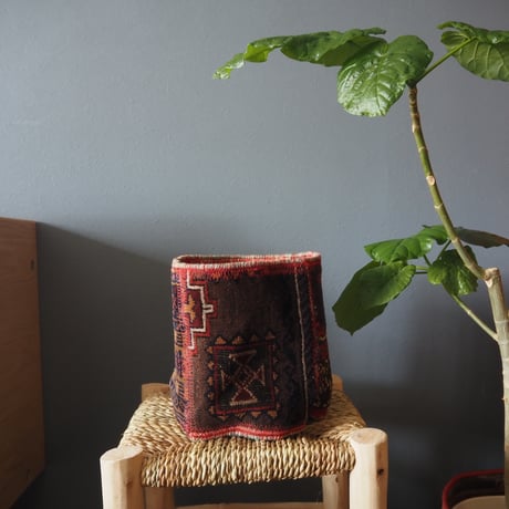 【VP052】 Afghan  Rug pot ③