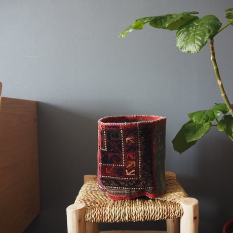 【VP052】 Afghan  Rug pot ⑥