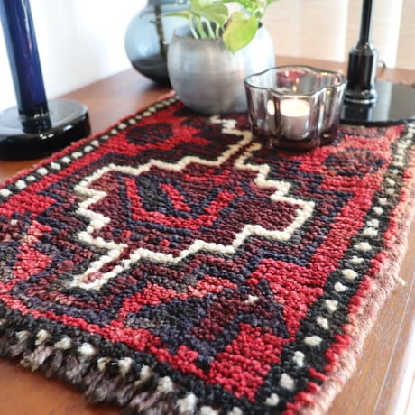 【VR131】 Vintage Afghan Rug