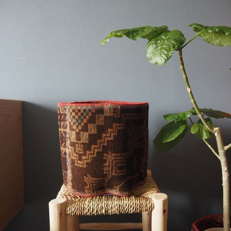 【VP050】 Afghan  Rug pot ③