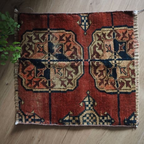 【VR319】 Vintage Turkmen rug
