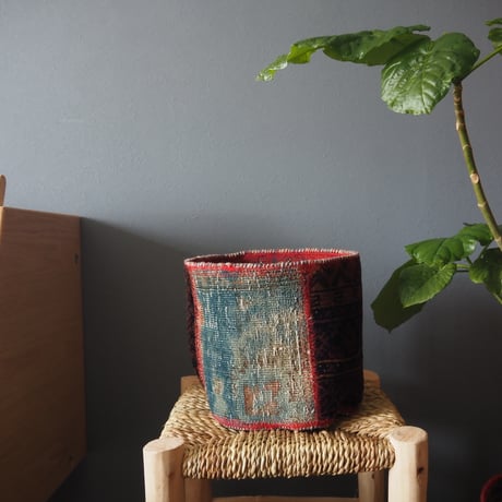 【VP052】 Afghan  Rug pot ⑥