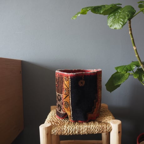【VP052】 Afghan  Rug pot ④