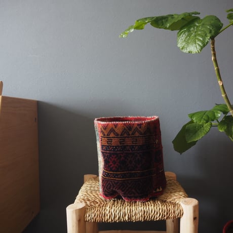 【VP052】 Afghan  Rug pot ⑥