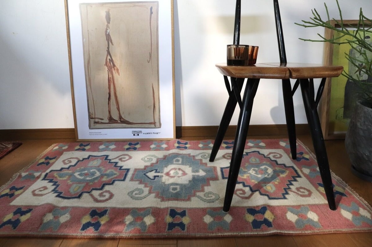 77×200 \"Frost falls\" ViNTAGE TURKiSH RUG VR089】﻿Vintage Turkish Rug | Spin.