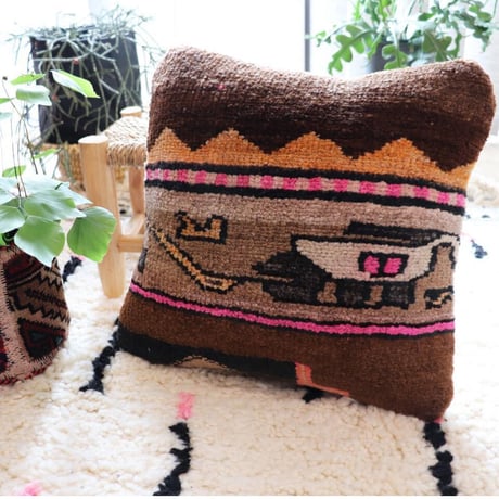 Kさまご予約品　rug & cushion set
