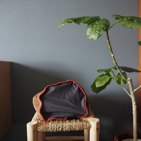 【VP051】 Afghan  Rug pot ②ベルクロ付き