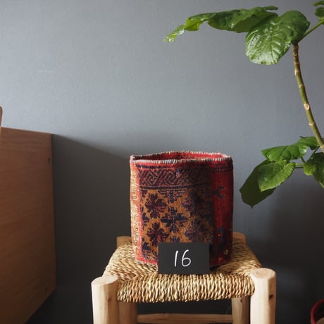【VP052】 Afghan  Rug pot ④