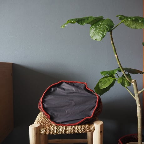 【VP051】 Afghan  Rug pot ②ベルクロ付き