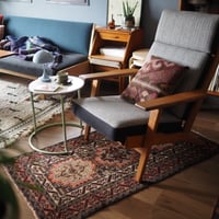 mさまご予約品 rug &cushion cover set