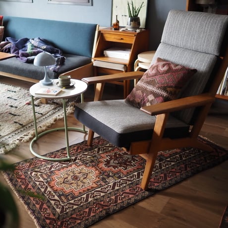mさまご予約品 rug &cushion cover set